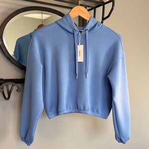 NWT SPANX Air Essentials Cropped Hoodie